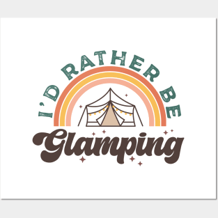 Glamping Lovers Gift Idea Posters and Art